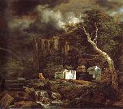 Jacob van Ruisdael The Jewish Cemetery oil